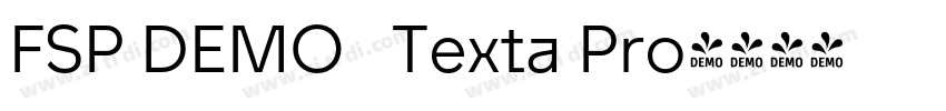 FSP DEMO   Texta Pro字体转换